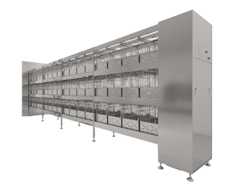 Automated Cleaning Housing System with Specialized Airflow (for Rabbit and Guinea Pig)