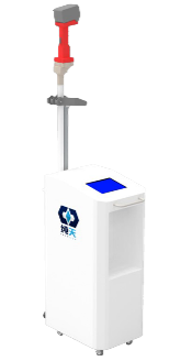 Integrated IVC Duct Dust Removal and Disinfection Unit
